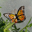 Load image into Gallery viewer, Glass Butterfly #1 - Yellow/Orange, Small