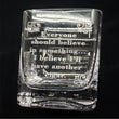 Load image into Gallery viewer, Custom Cigar Glass - Old Fashioned Whiskey Glass With Indented Cigar Rest Holder