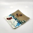 Load image into Gallery viewer, Cloisonne - Garden Red, 6" x 6" glass plate