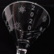 Load image into Gallery viewer, Custom Martini Glass, "Quarantini Time! I Survived Covid-19"