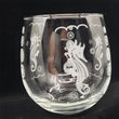 Load image into Gallery viewer, Custom Wine Glasses - Seahorse Design
