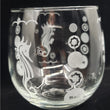 Load image into Gallery viewer, Custom Wine Glasses - Seahorse Design