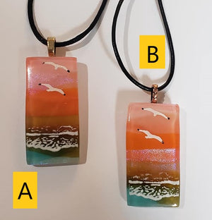 Beach Scene Pendants