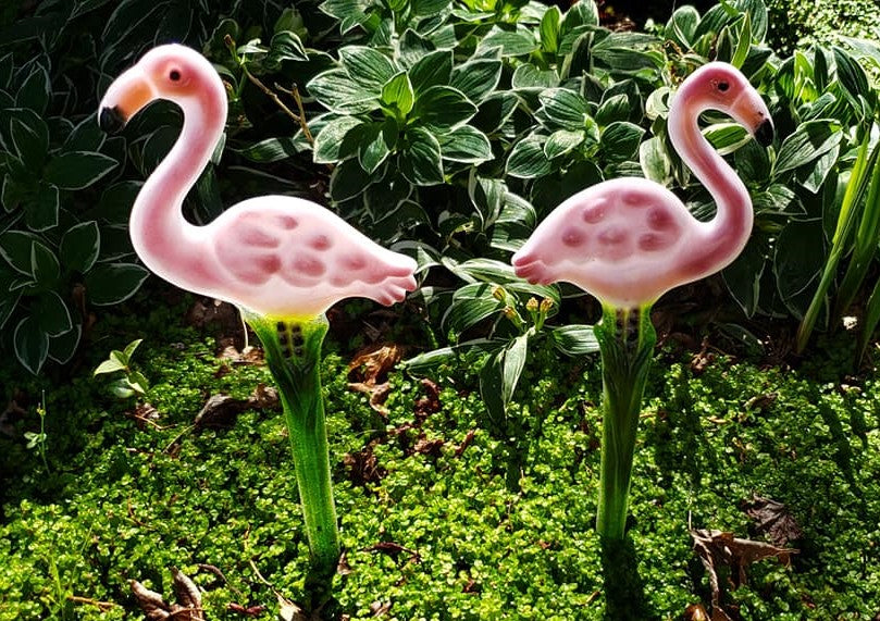 Garden Stake: Flamingo